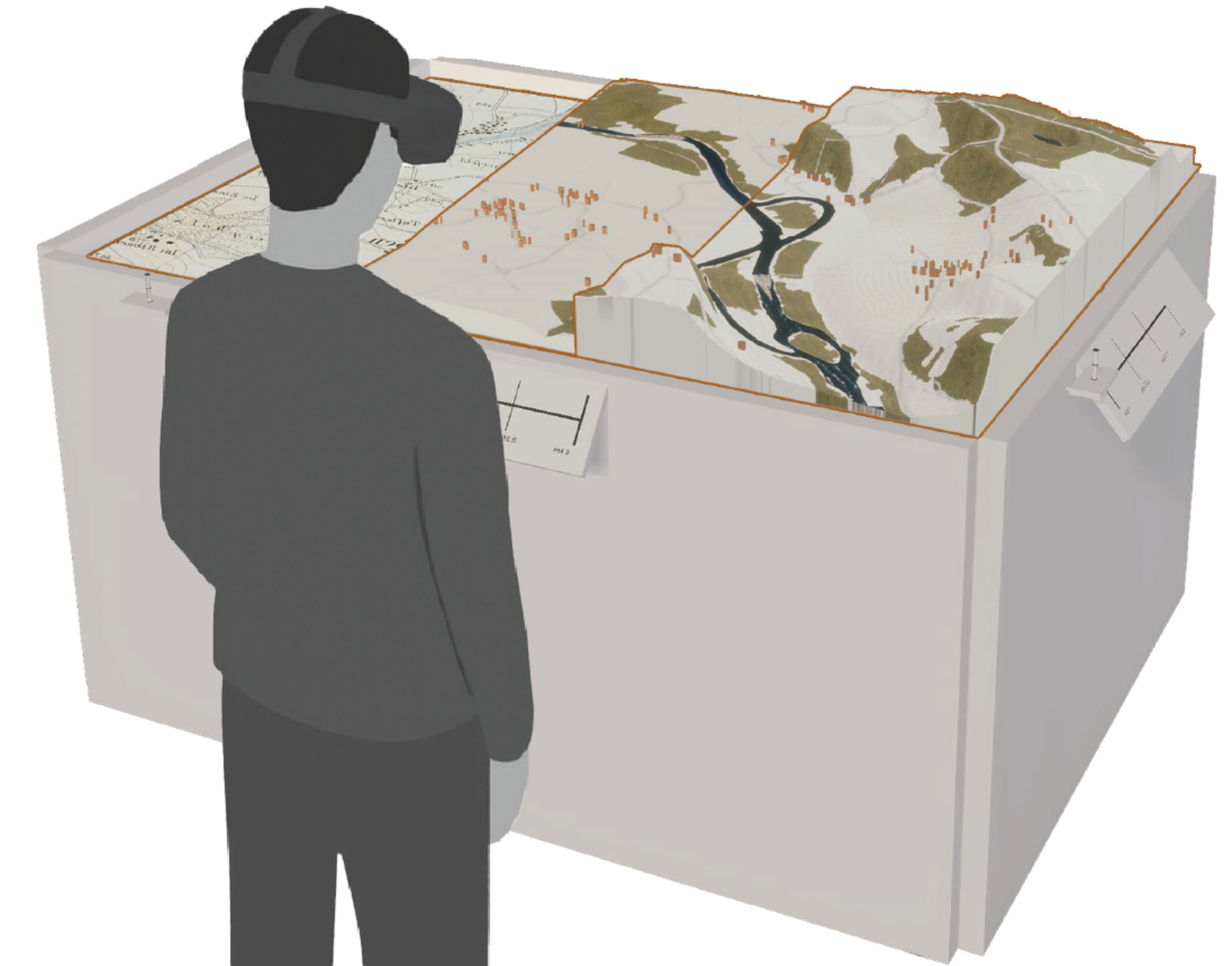 AI-Powered Interactive Visualization for Landscape Evolution in Virtual Reality