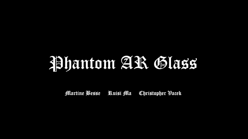 Project - Martine Besse, Ruisi Ma & Christopher Vacek